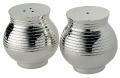 Salt & pepper shakers in a gift box in silver plated - Ercuis